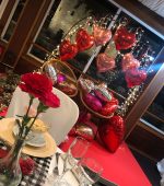 cena de san valentín en crucero