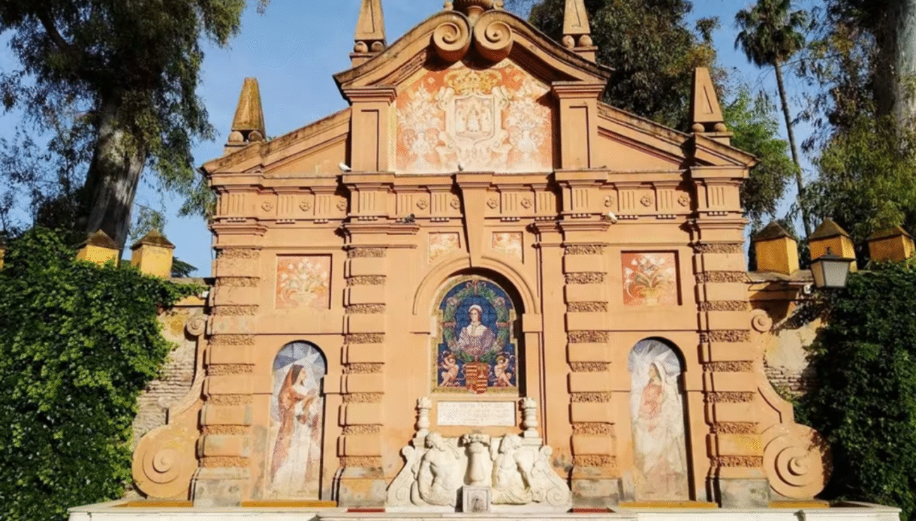 fuente de catalina de ribera en los jardines de murillo de sevilla